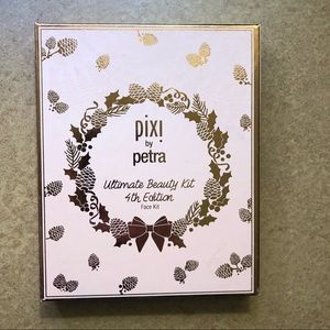 Pixi 4th edition beauty kit, several pans swatched